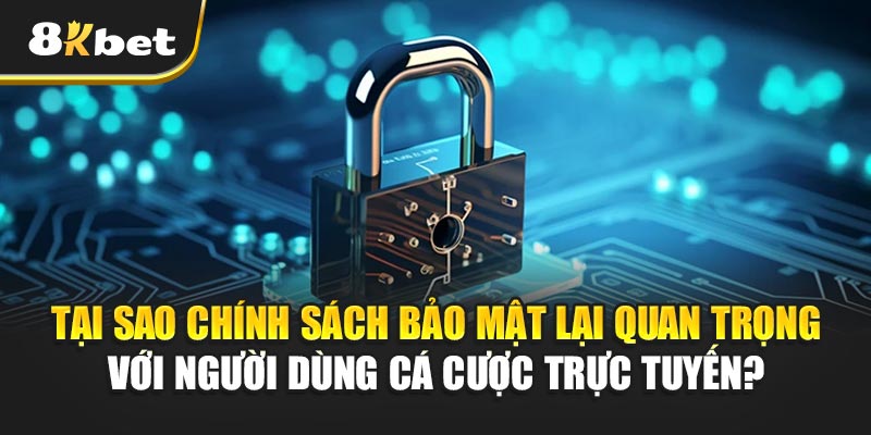 Tại sao Chính sách bảo mật lại quan trọng với người dùng cá cược trực tuyến?